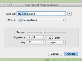 Image titled Compose Music Using GarageBand Step 1