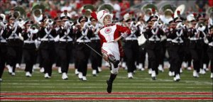 Ohio State Marching Band drum major