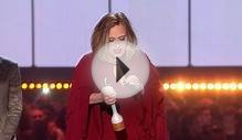 Adele wins British Female Solo Artist | The BRIT Awards