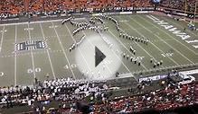 The Original Marching Band Forms Giant Football Player